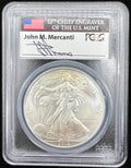 2013 John Mercanti MS70 American Silver Eagle PCGS