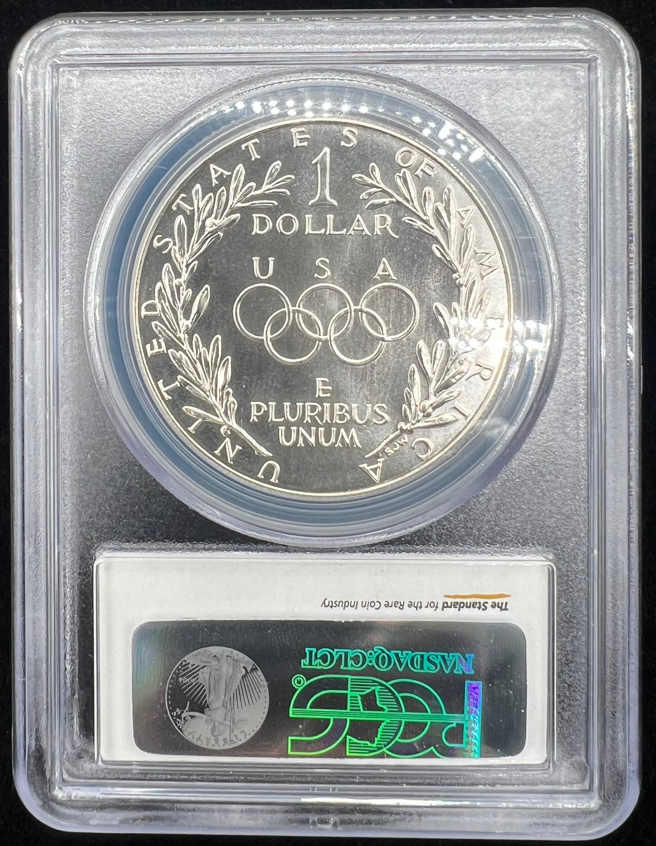 1988-D MS70 Olympic Silver Commemorative Dollar PCGS