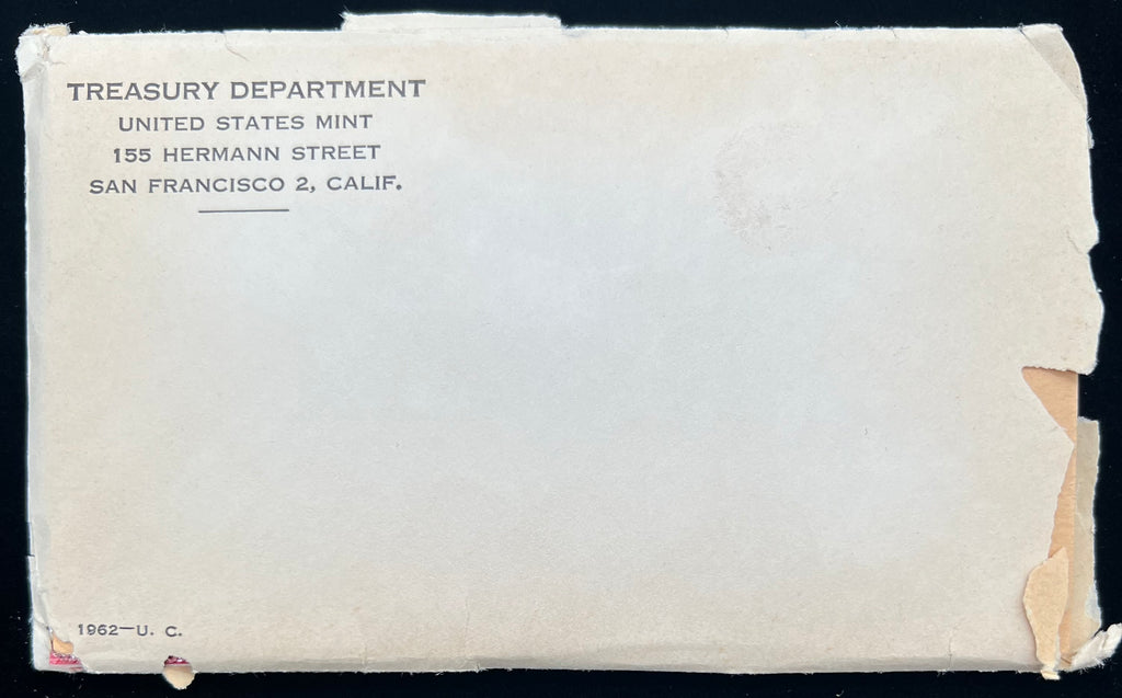 1962 Uncirculated Set P&D 90% Silver