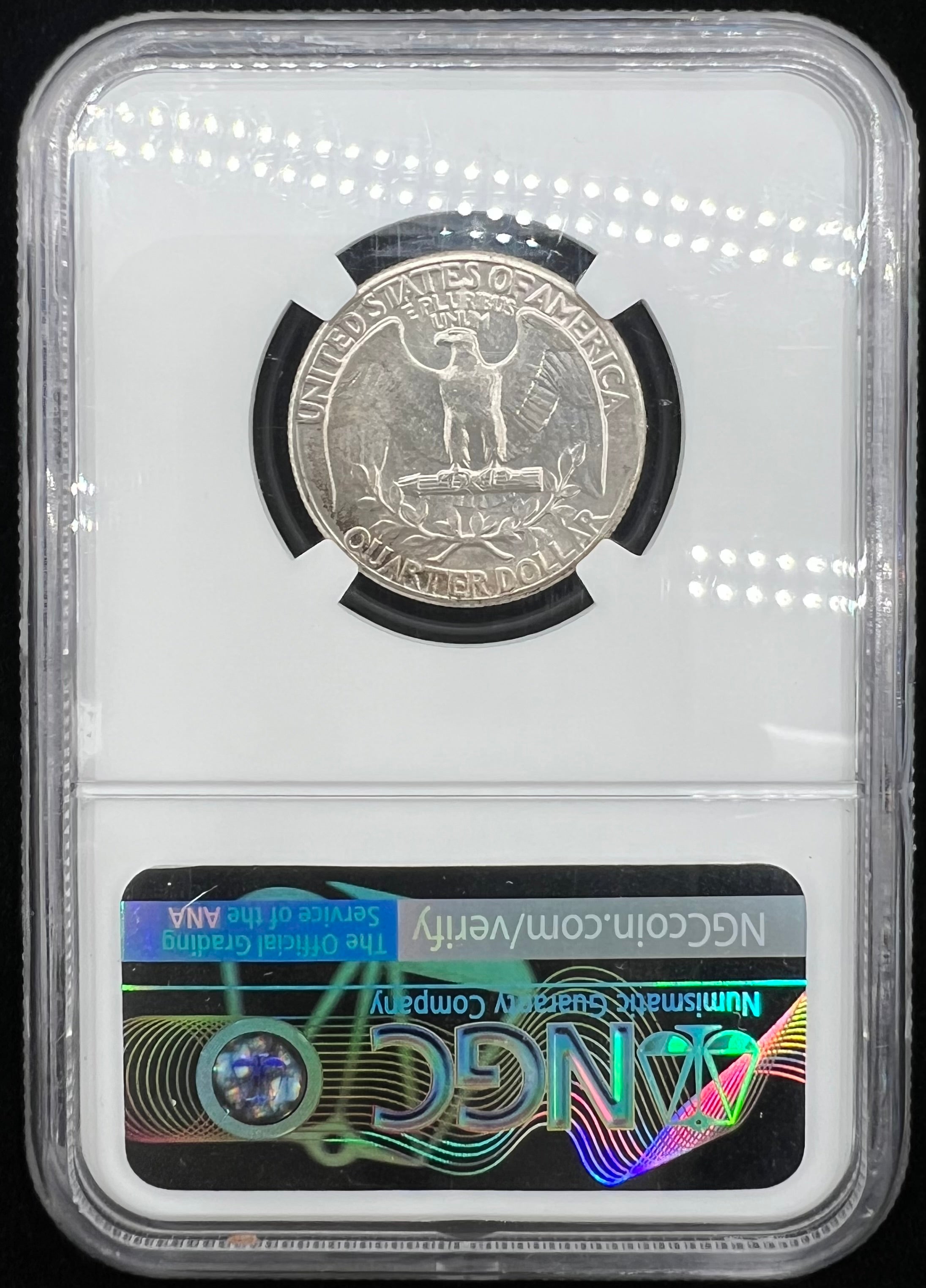 1959 MS66 Washington Quarter NGC