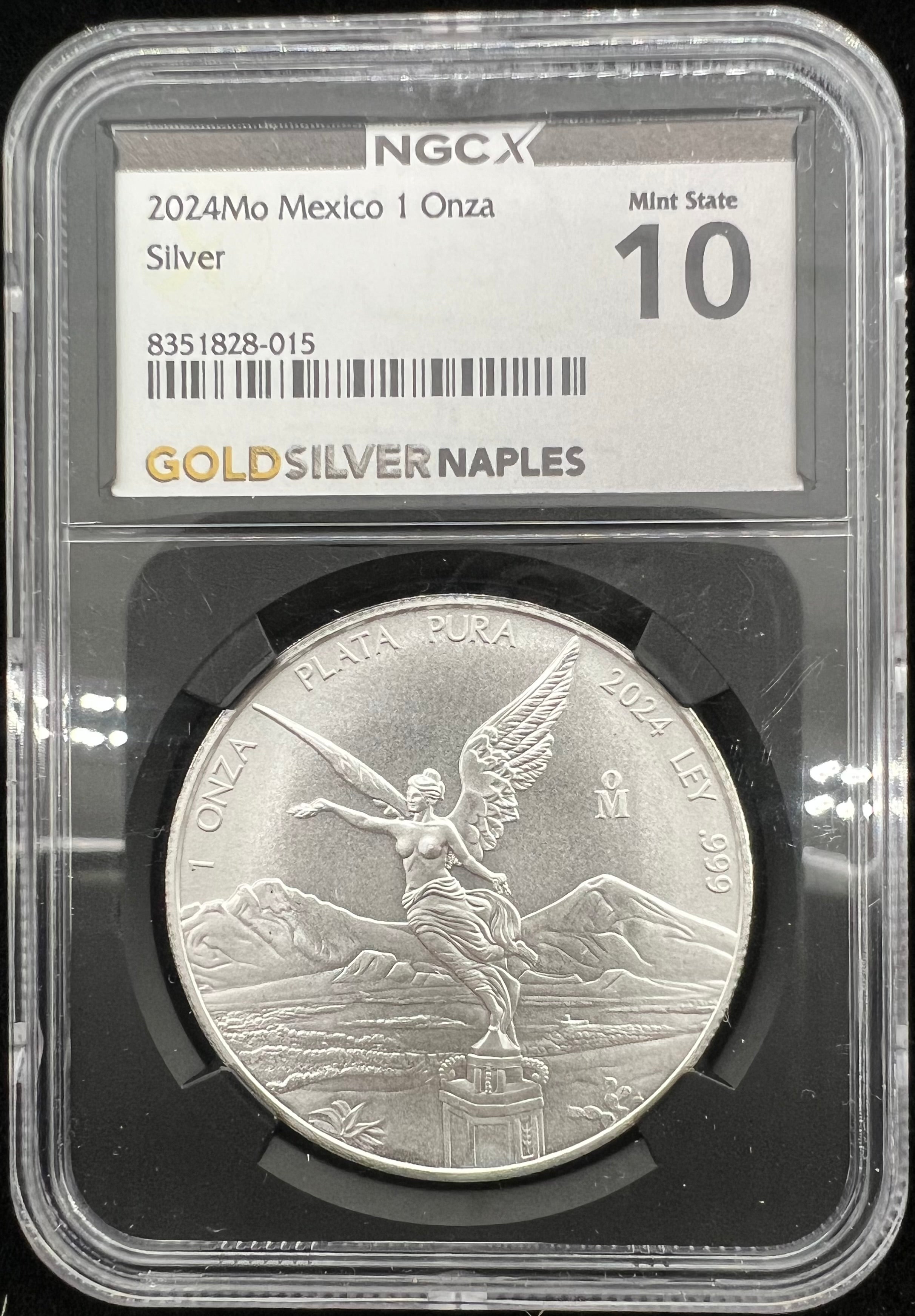 2024 MS70 Mexico Libertad NGC