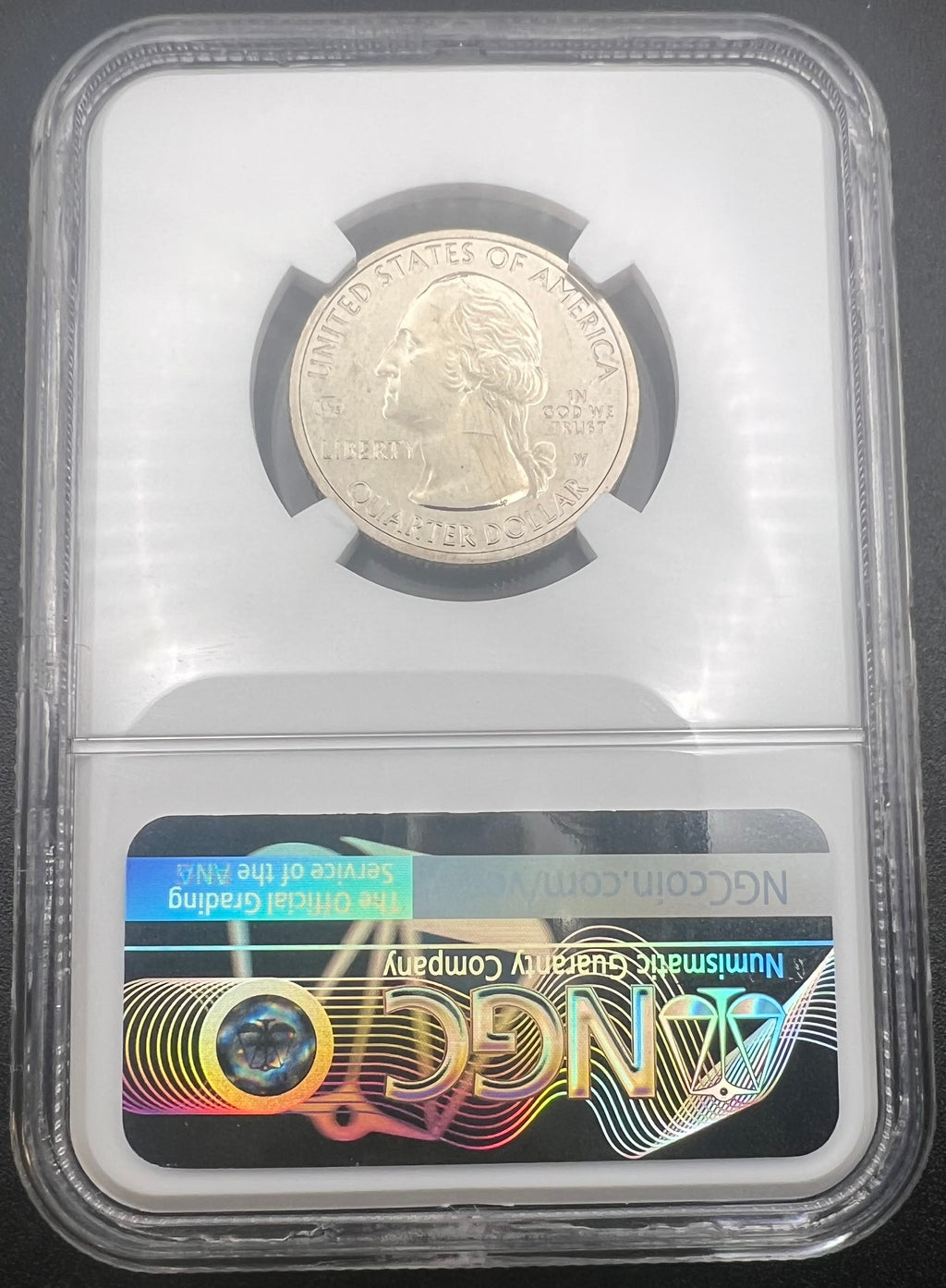 2020-W V75 MS63 Rockefeller National Park West Point Quarter NGC