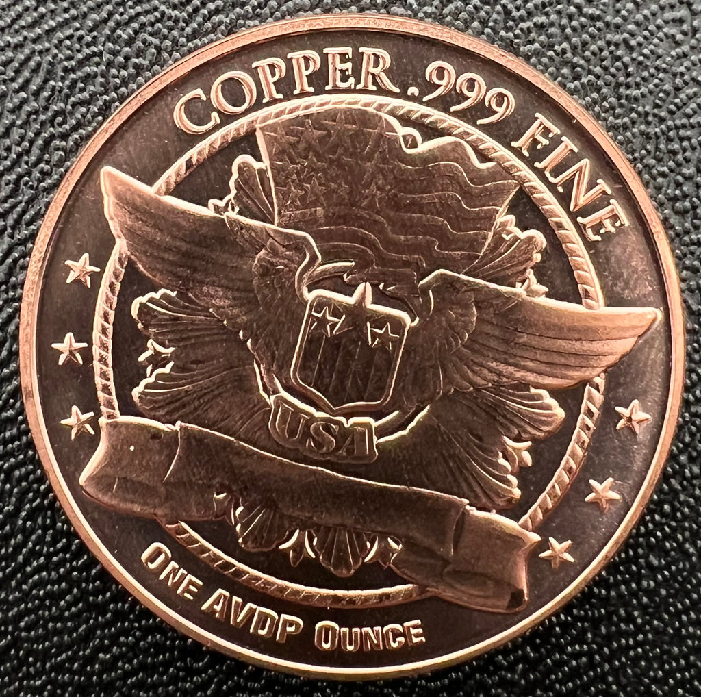 1oz Copper Statue Of Liberty
