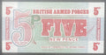 British Armed Forces 5 New Pence 6th Series