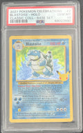 2021 POKEMON CELEBRATIONS CLASSIC COLLECTION #2 BLASTOISE-HOLO 2/102 PSA 10