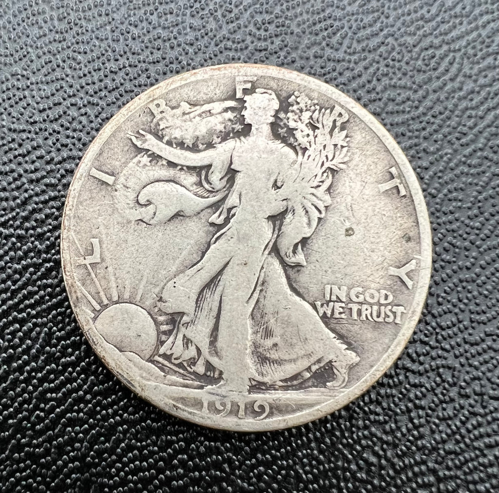 1919-D Walking Liberty Half Dollar