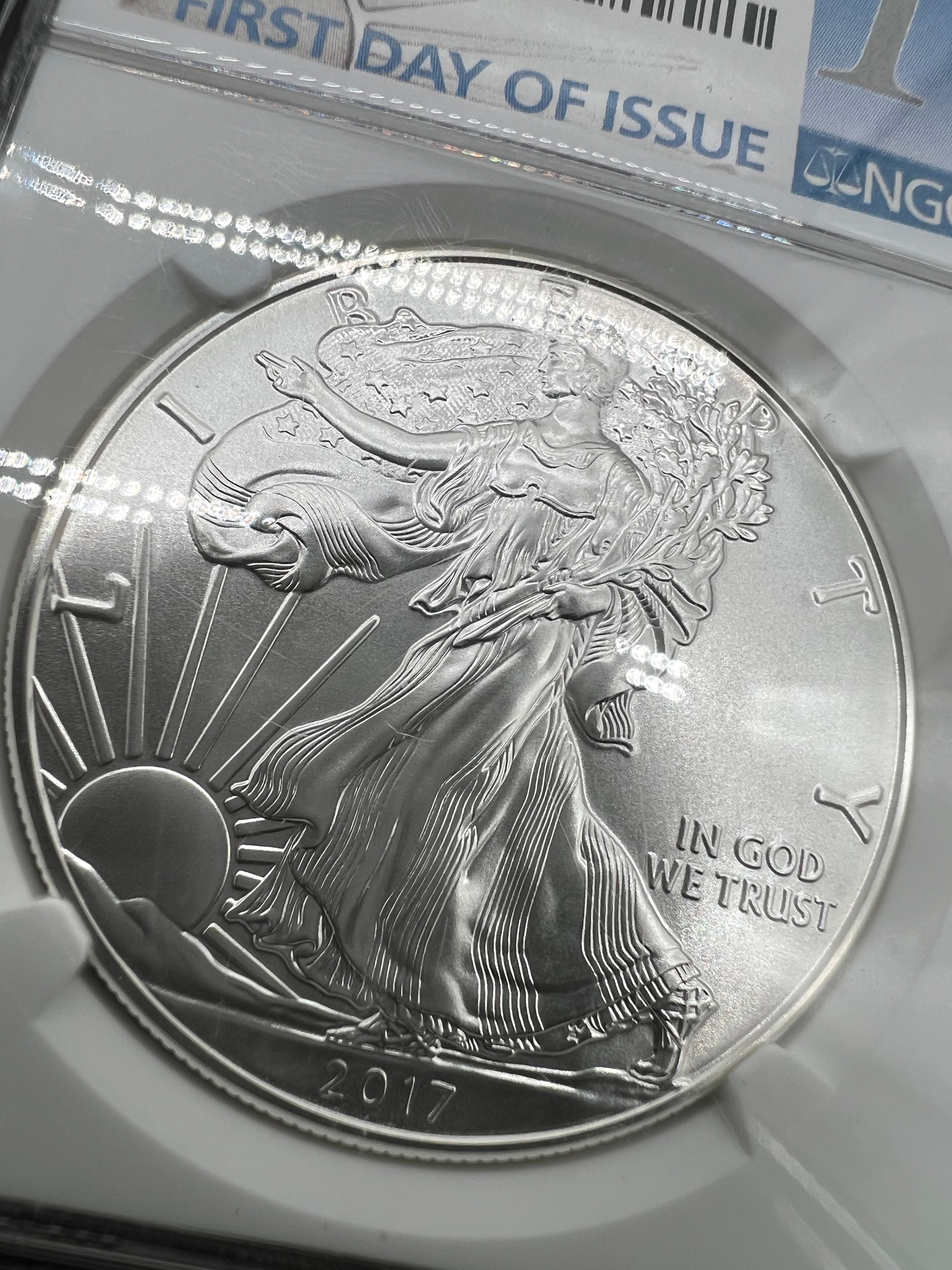 2017 MS70 American Silver Eagle NGC