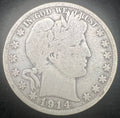 1914-S Barber Half Dollar