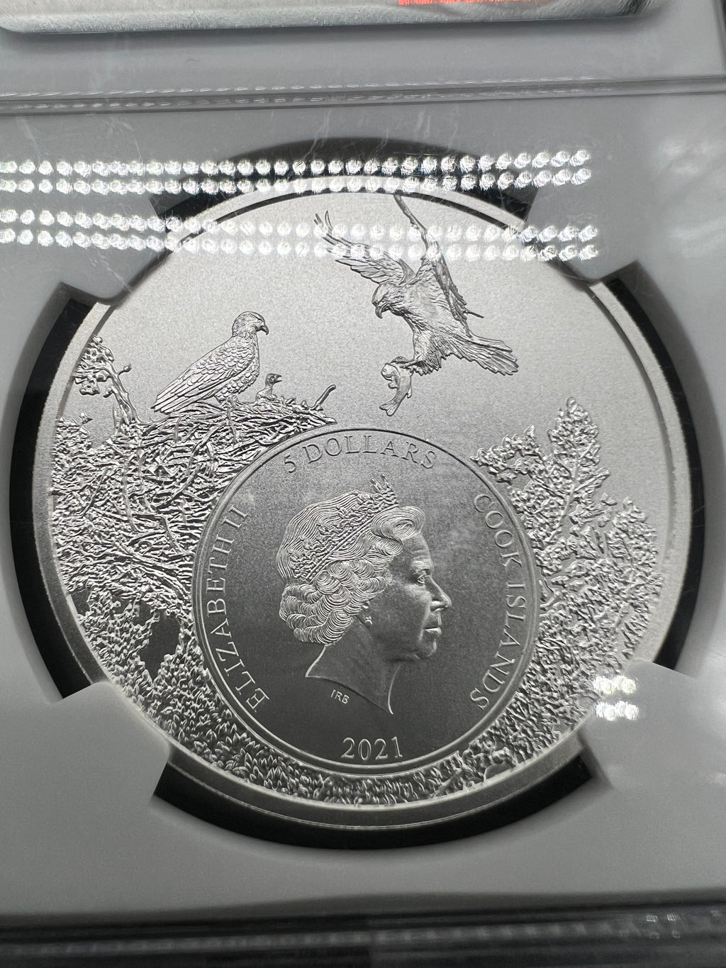 2021 MS70 Cook Island US State Animal Series Colorado - Rocky Mountain Bighorn Sheep NGC