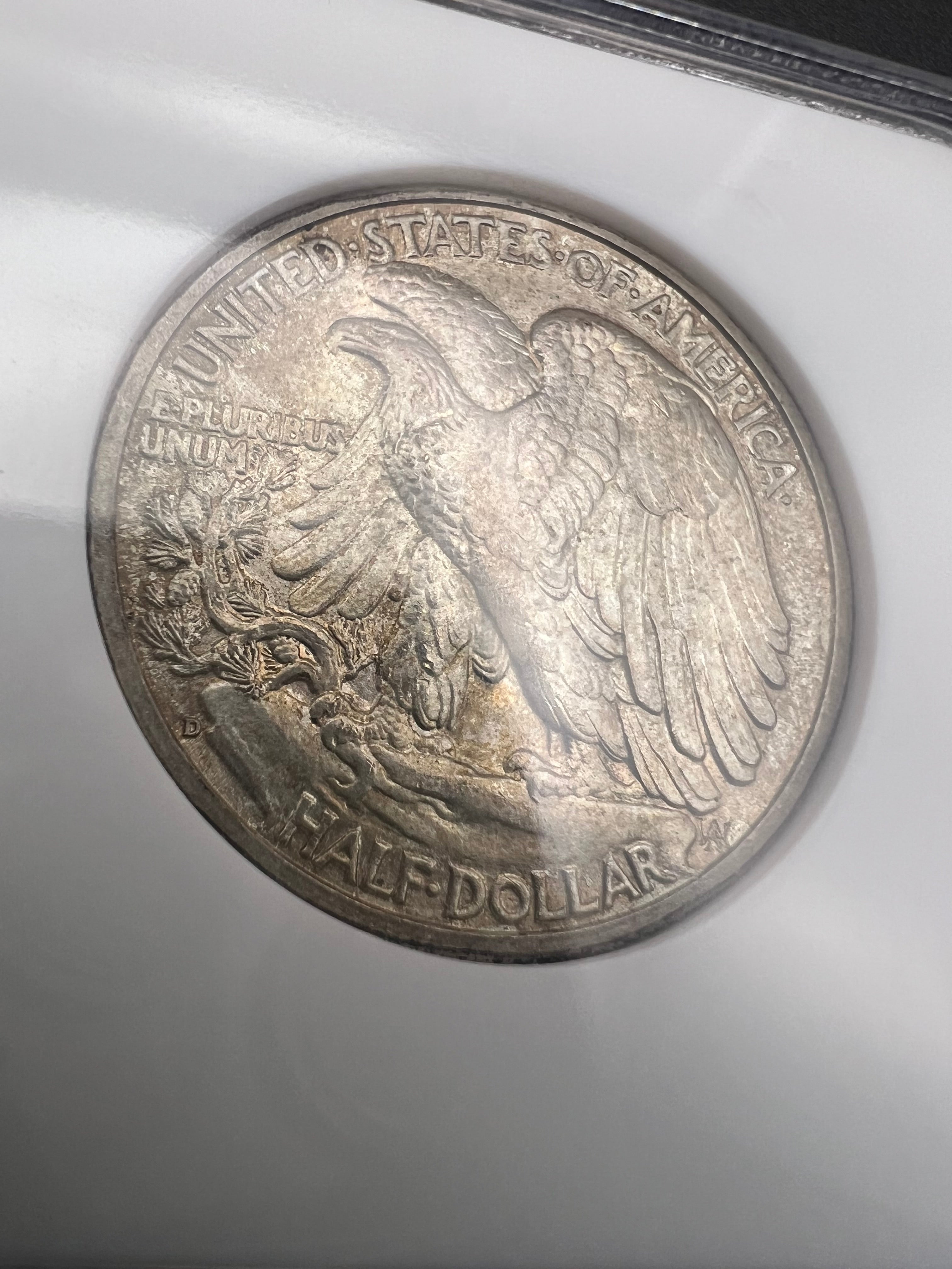 1941-D MS65 Walking Liberty Half Dollar NGC