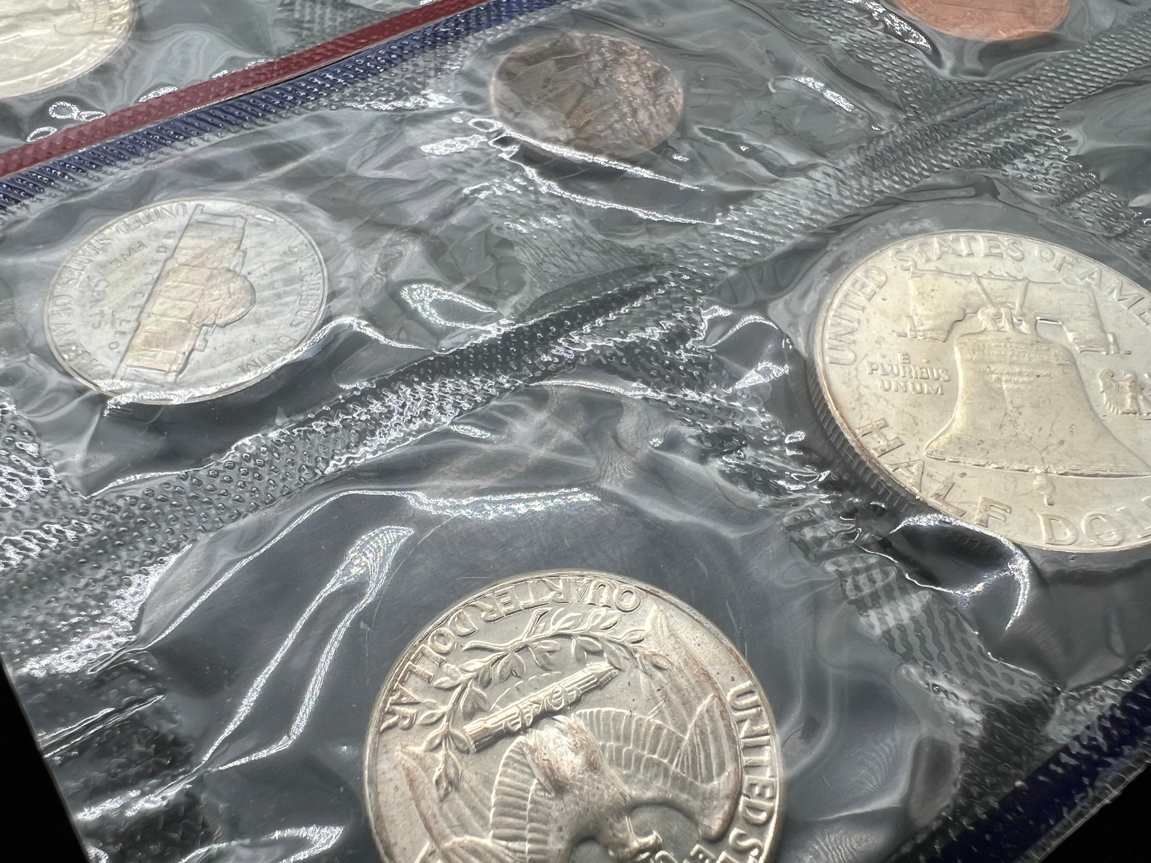 1962 Uncirculated Set P&D 90% Silver