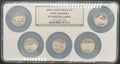 2006-S PF69 UCAM Clad State Quarters Proof Set NGC 5 Coin Slab