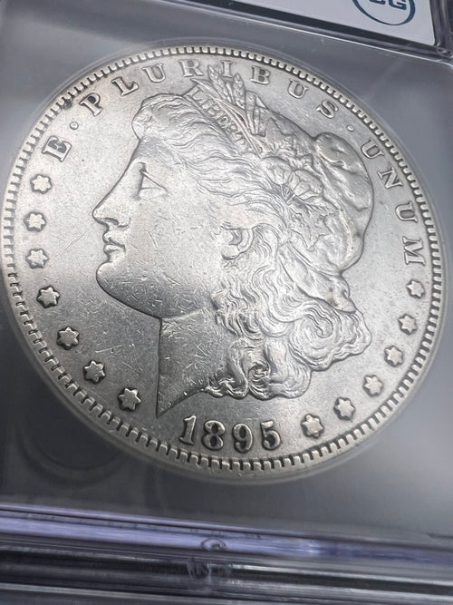 1895-S EF40 Details Morgan Silver Dollar ICG