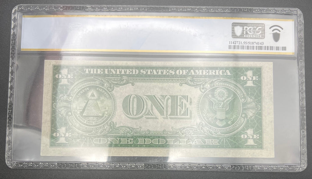 1935 A AU55 North Africa 1$ FR-2306 PCGS WW2 Emergency Issue