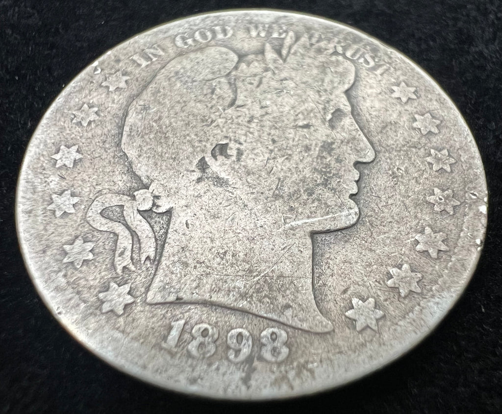 1898-S Barber Half Dollar