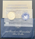 40% Silver 1972 Uncirculated Eisenhower Silver Dollar