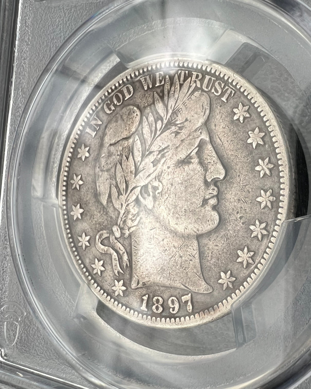 1897-O Barber Half Dollar VF Details PCGS