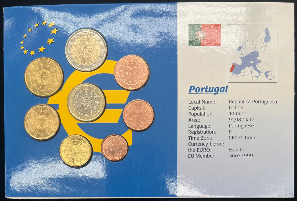 Portugal Uncirculated Coin Set - Littleton Coin Co