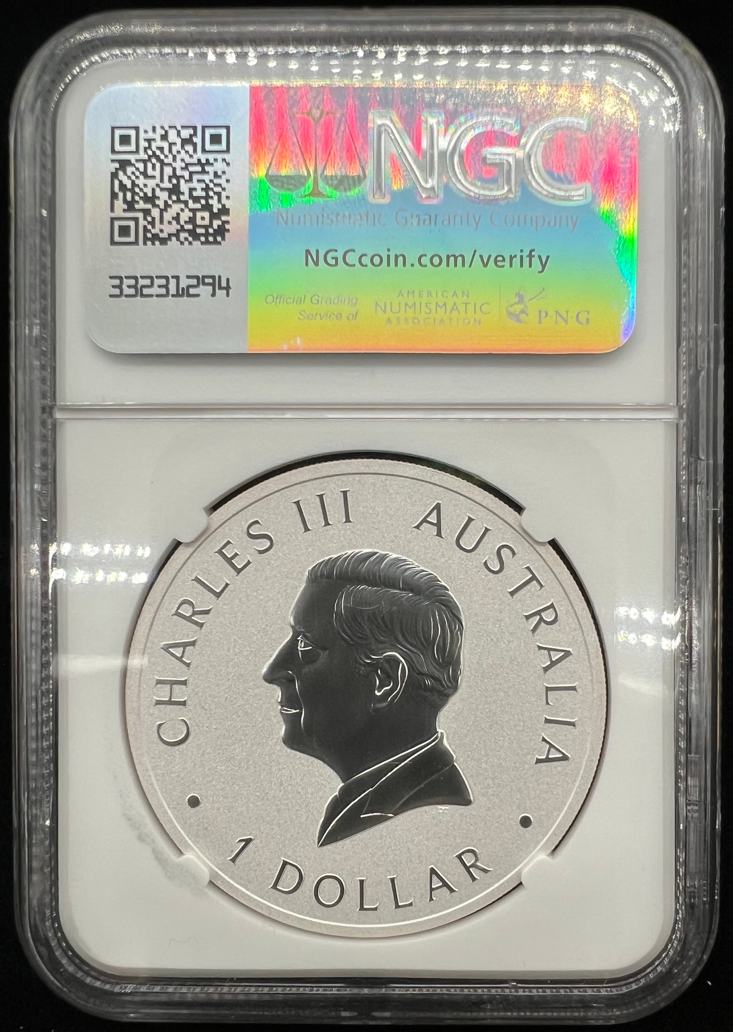 2014 MS70 Australia Kookaburra NGC