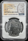 2021-O MS70 New Orleans Privy Morgan Dollar NGC