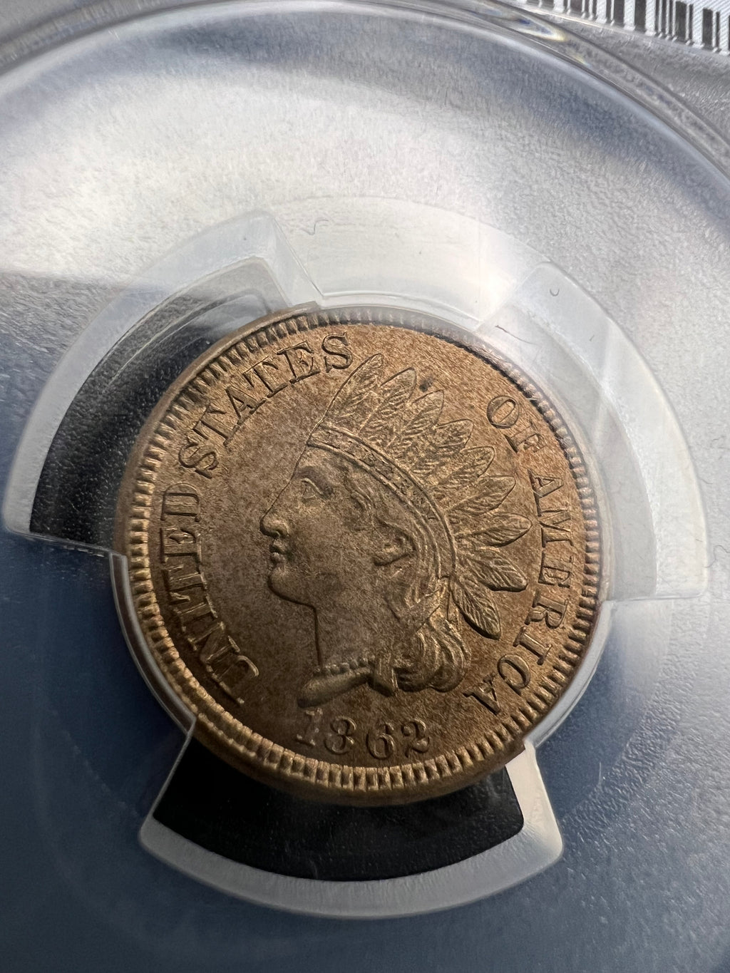 1862 MS64 Indian Head Cent PCGS