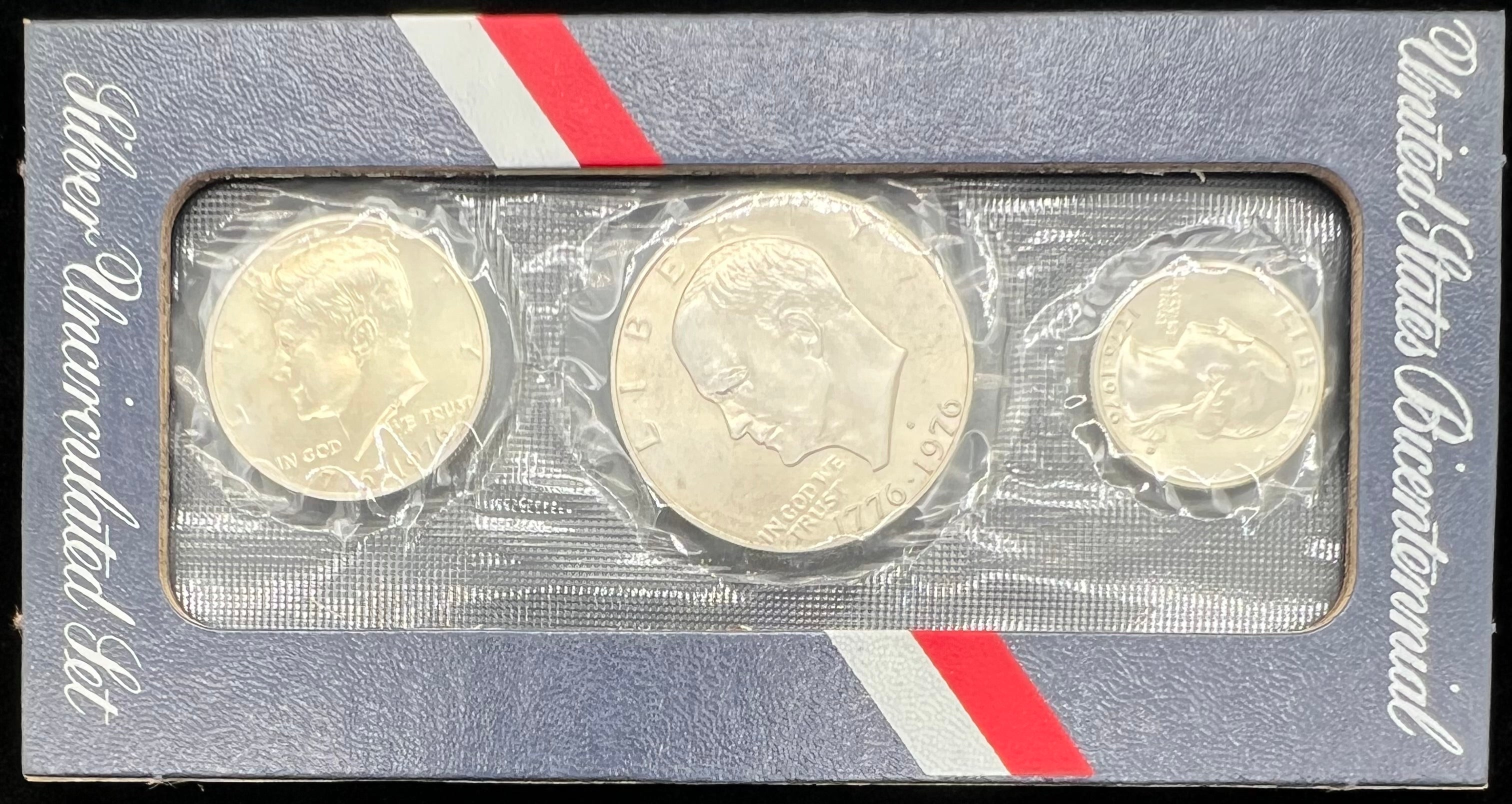 1776-1976 Bicentennial Uncirculated Mint Set 40% Silver