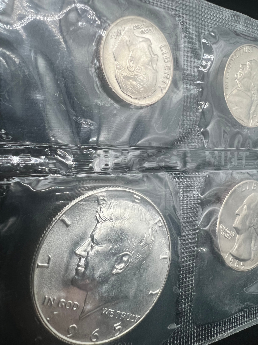 1965 Special Mint Set Cellophane