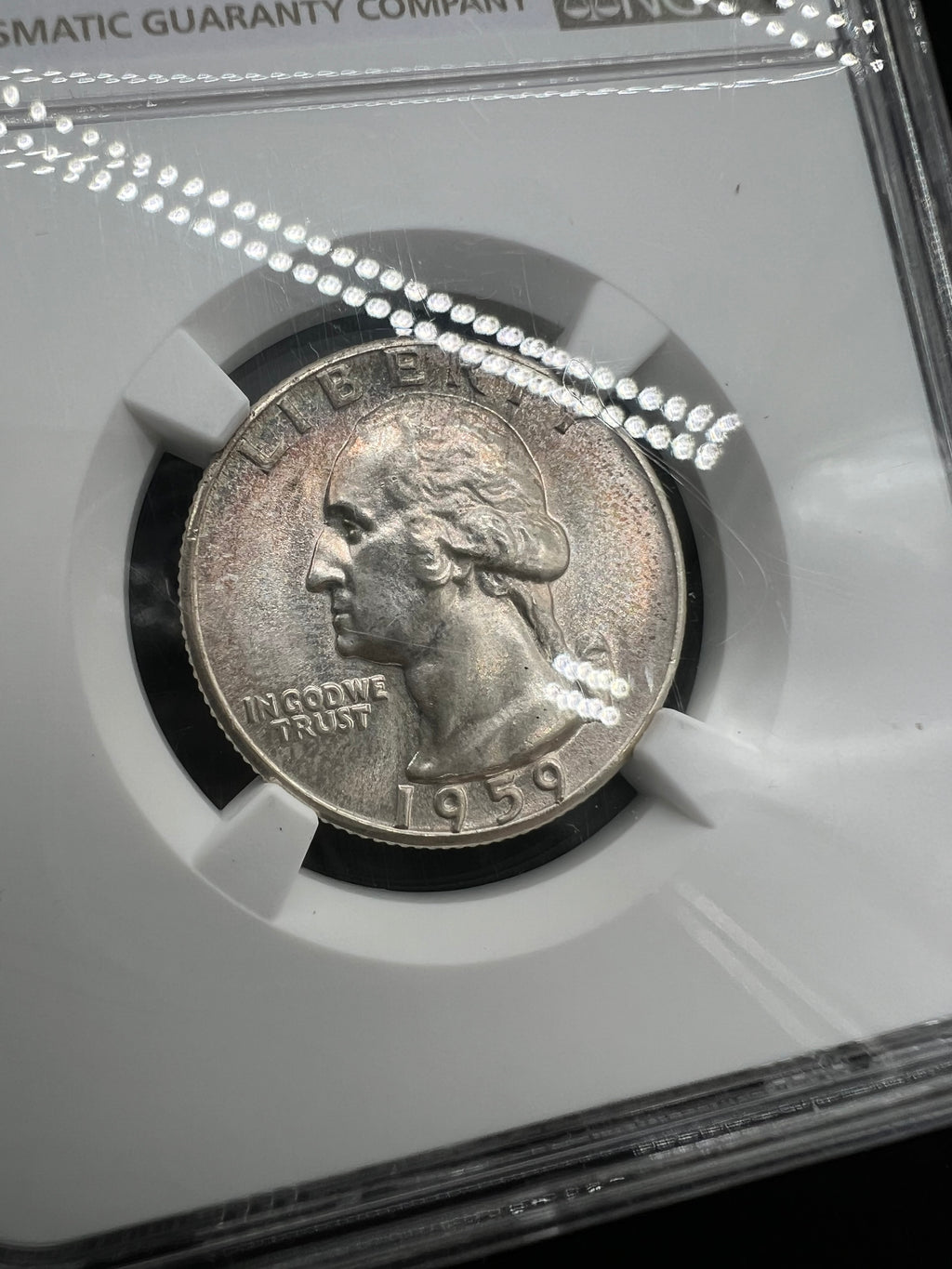 1959 MS66 Washington Quarter NGC