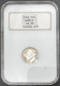 1962 NGC Fatty Sample Slab Slight Toning