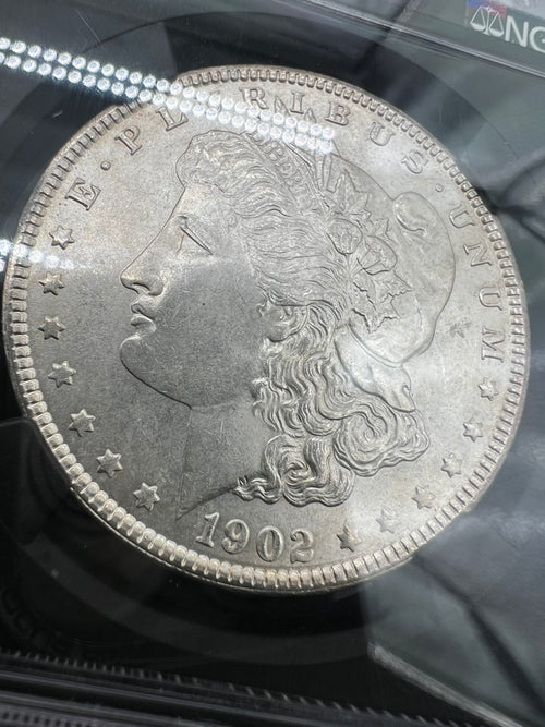 1902 MS64 Morgan Dollar NGC Black Core