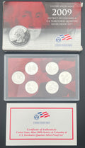 90% Silver 2009 District Of Columbia & US Territories Proof Silver Quarters Set (3 AVAILABLE)