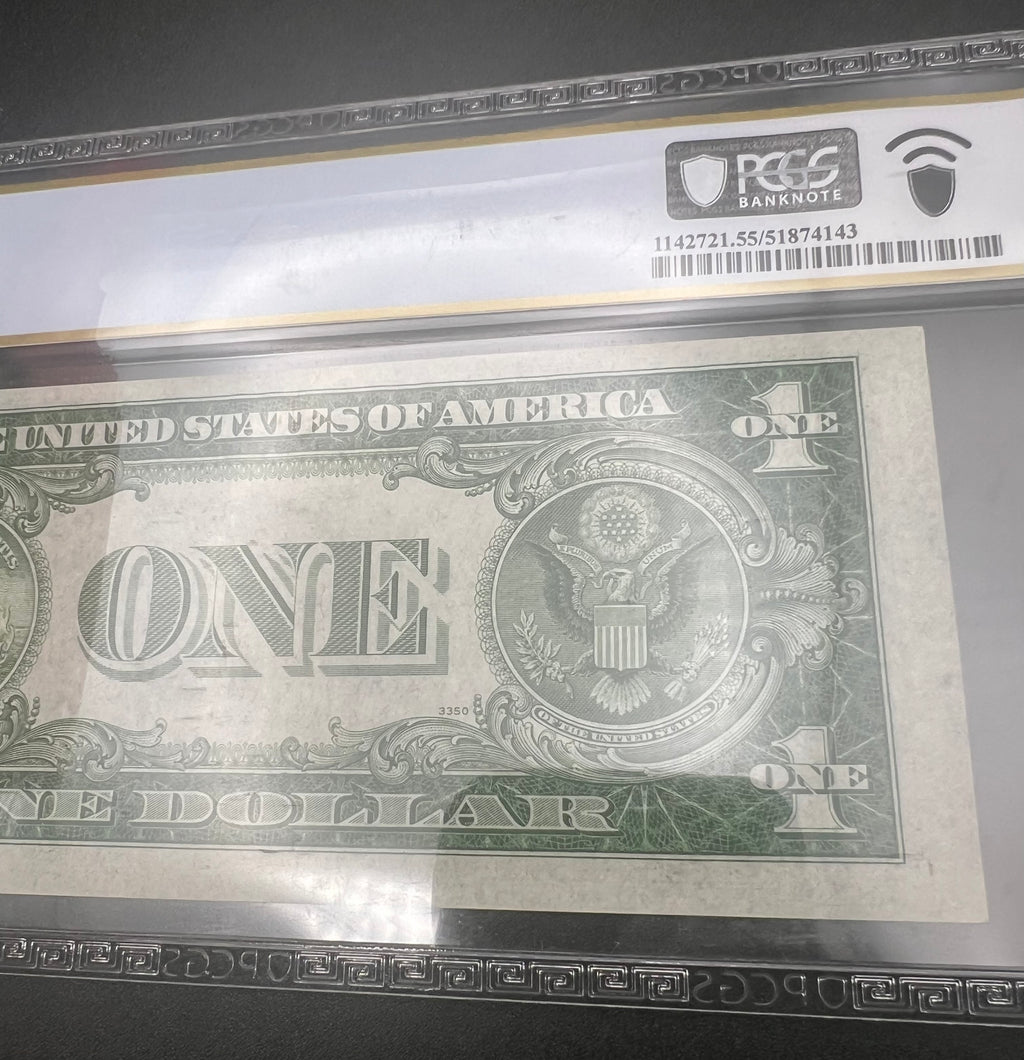 1935 A AU55 North Africa 1$ FR-2306 PCGS WW2 Emergency Issue