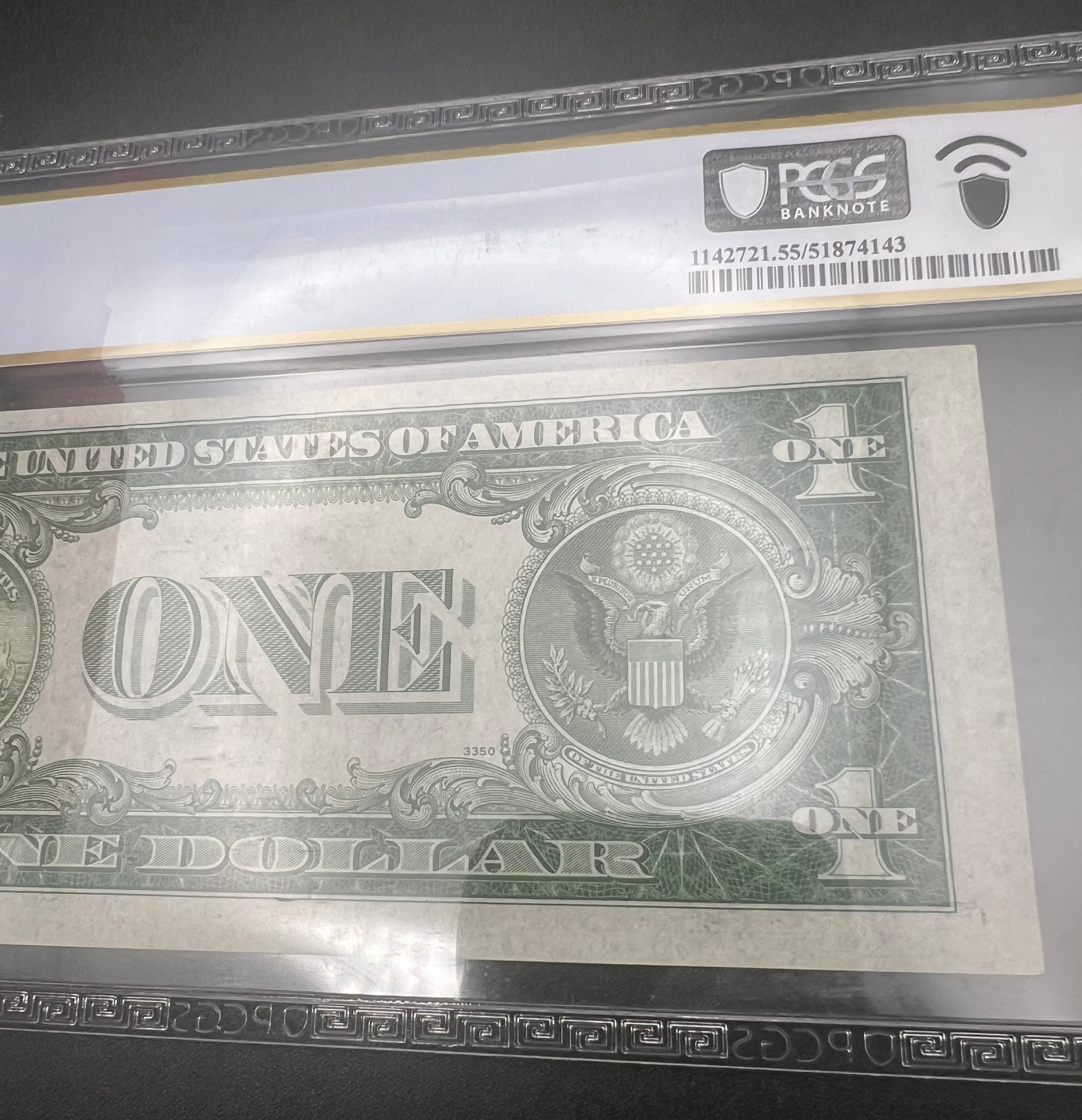 1935 A AU55 North Africa 1$ FR-2306 PCGS WW2 Emergency Issue