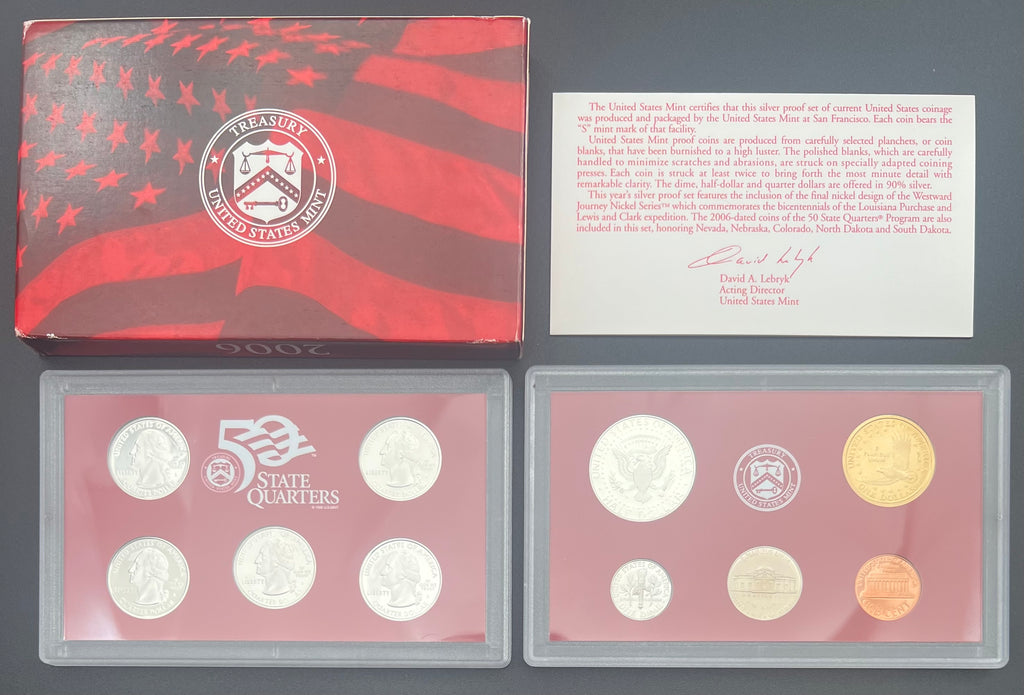 2006-S 90% Silver US Mint Silver Proof Set (2 AVAILABLE)