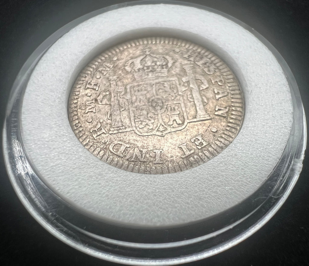 1785 1/2 Real Mexico Early US Colonial Coinage