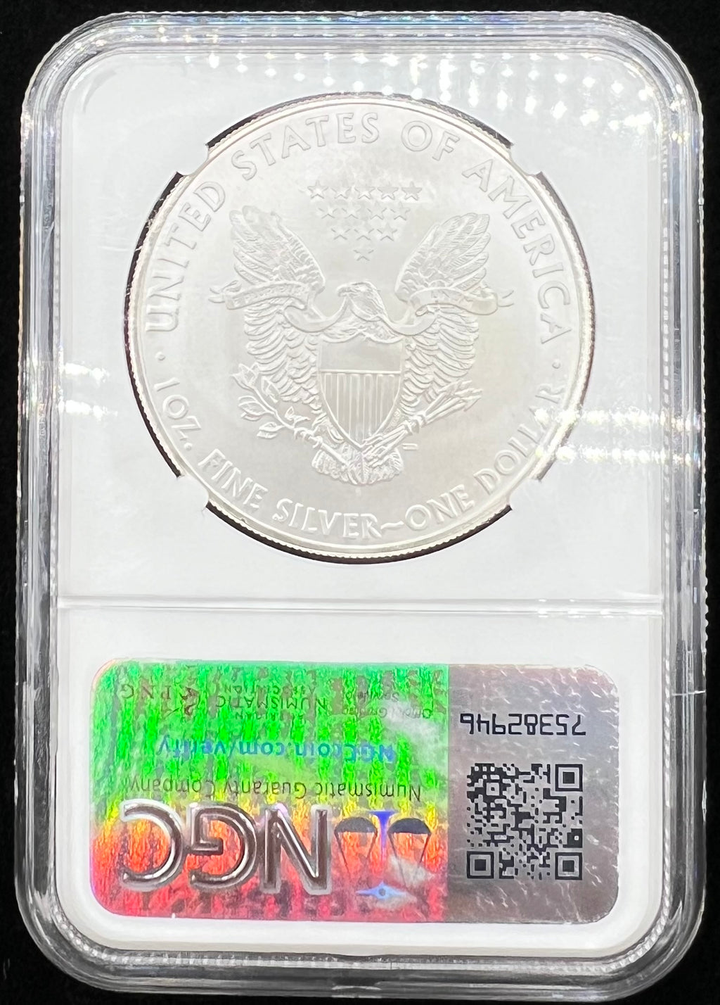 2010 MS70 American Silver Eagle NGC