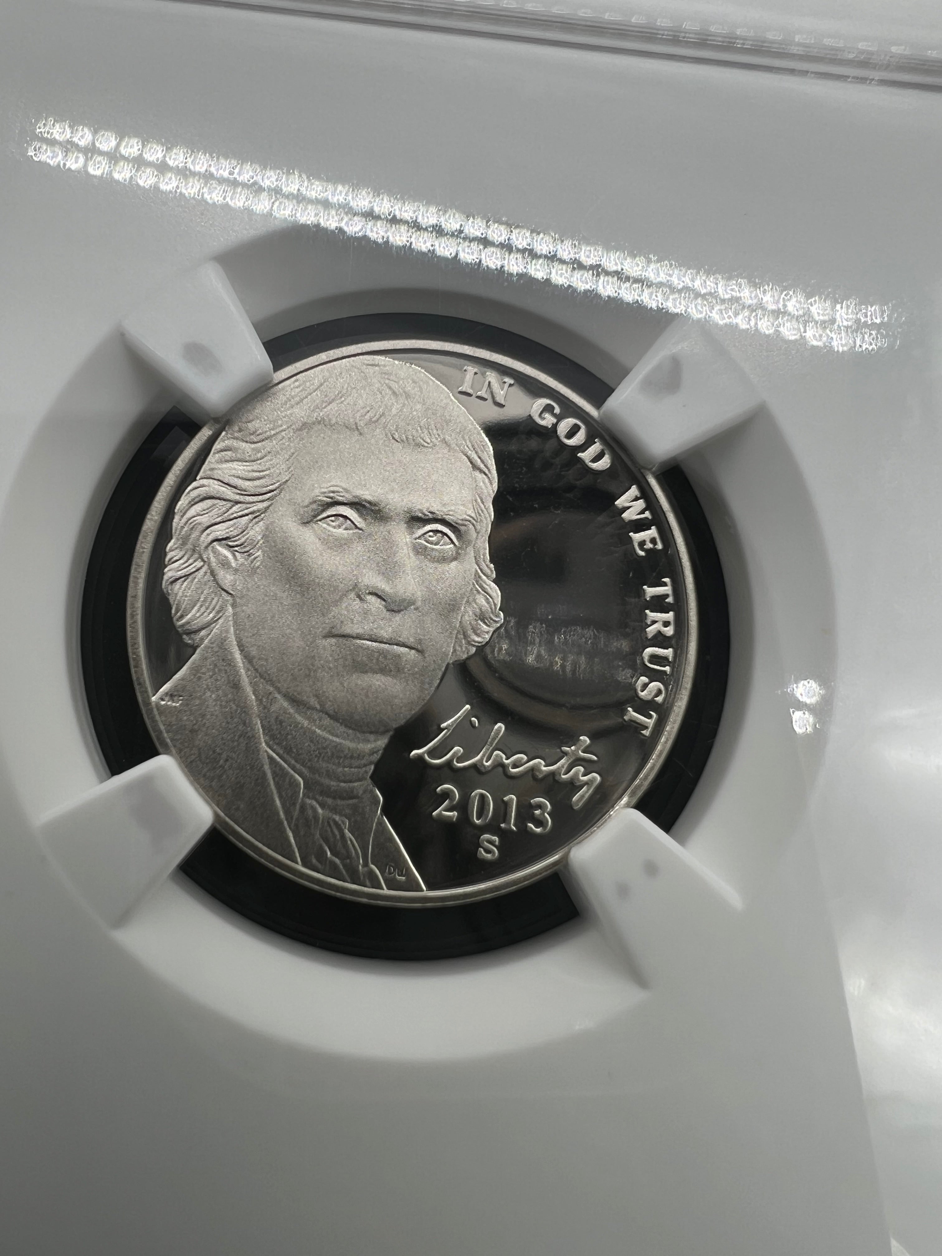 2013-S PF70 UCAM Jefferson Nickel NGC Early Release