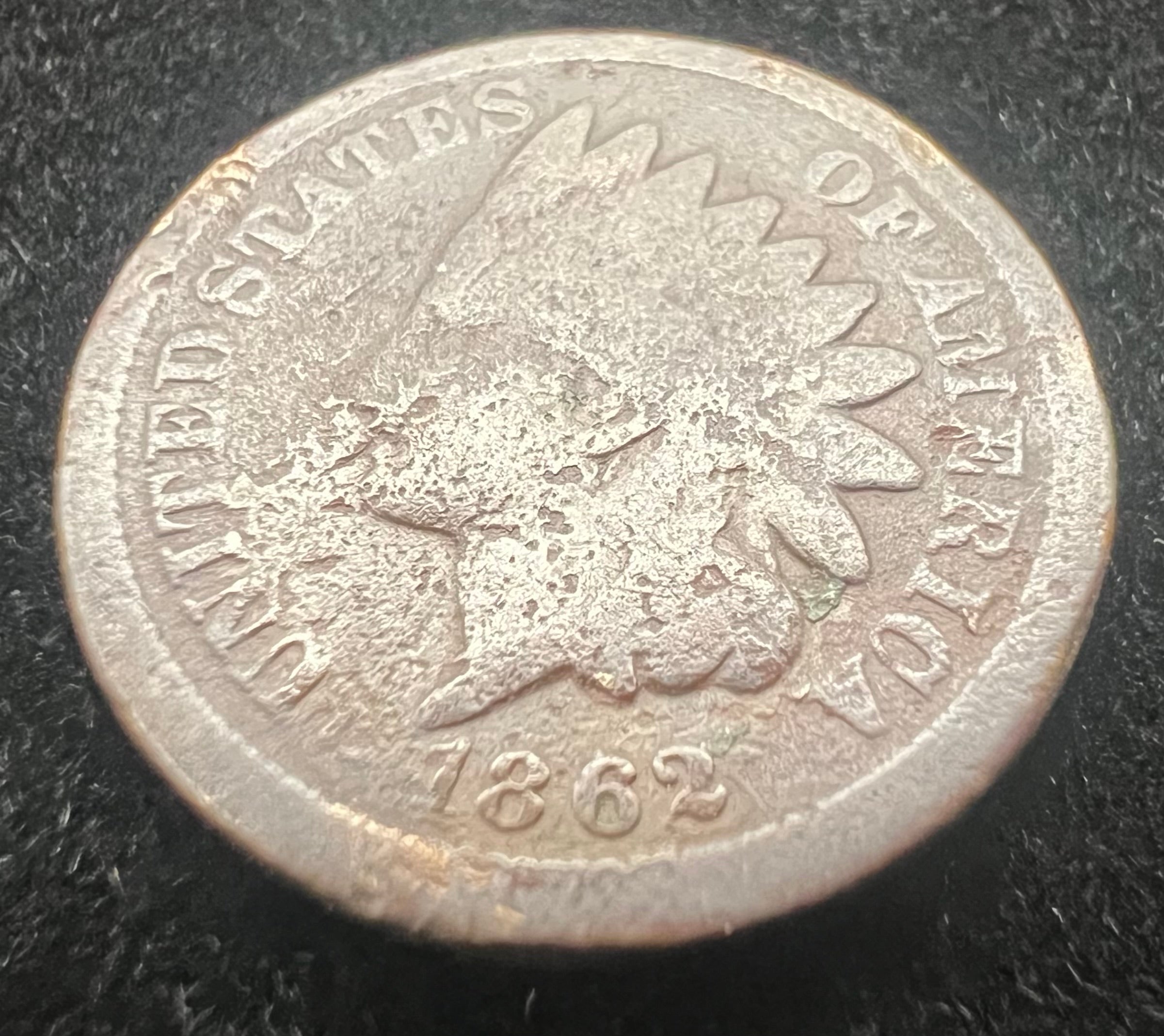 1862 Indian Head Cent