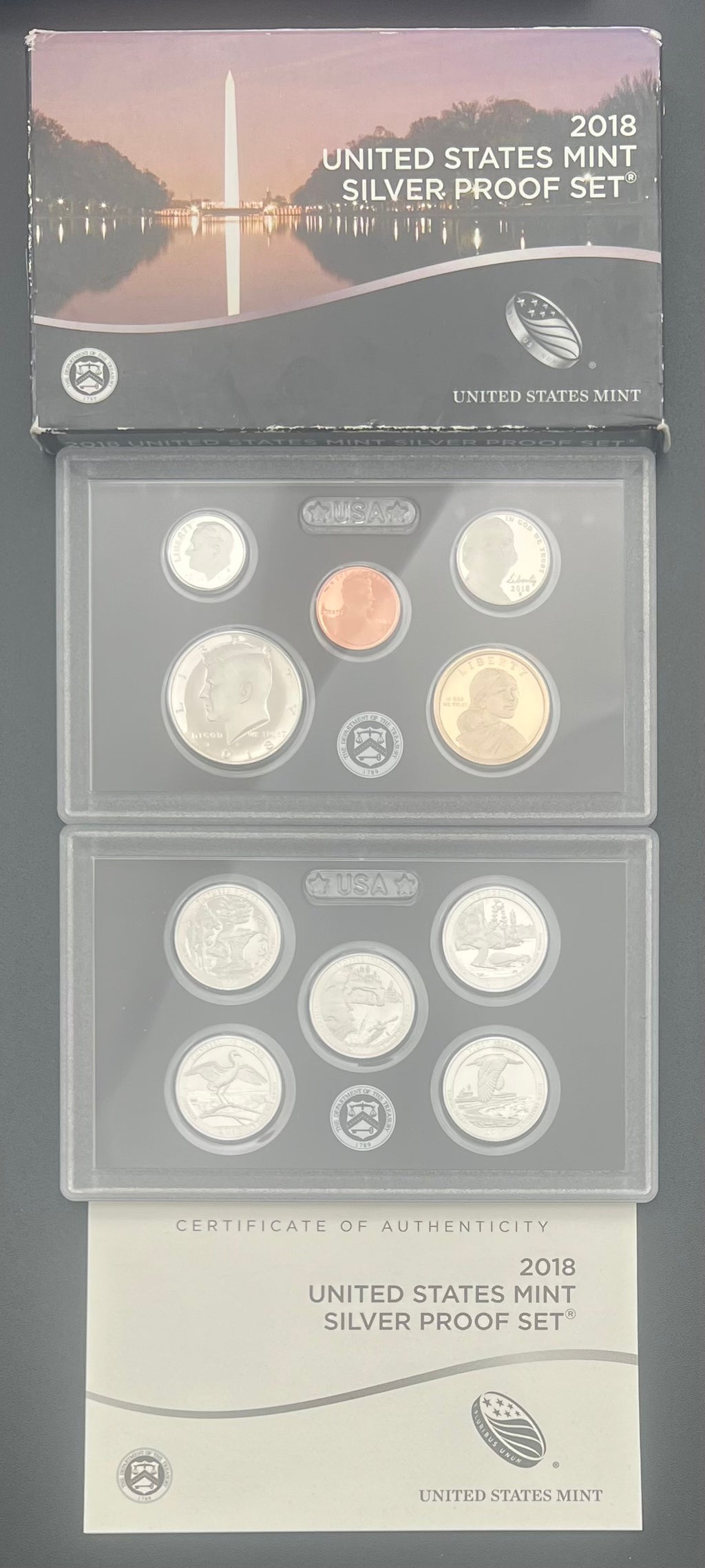 2018-S 90% Silver US Mint Proof Set