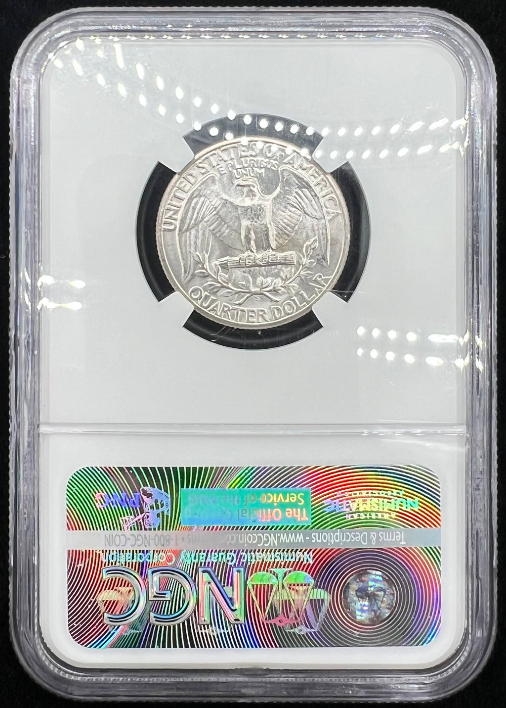 1945-S MS65 Washington Quarter NGC