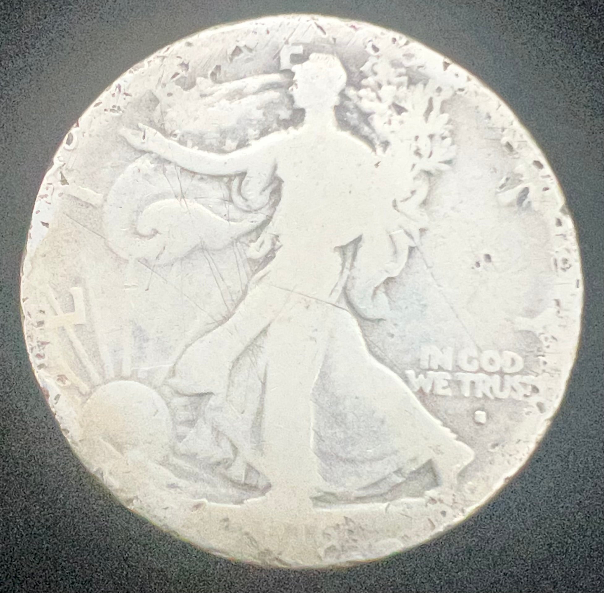 1916-S Walking Liberty Half Dollar