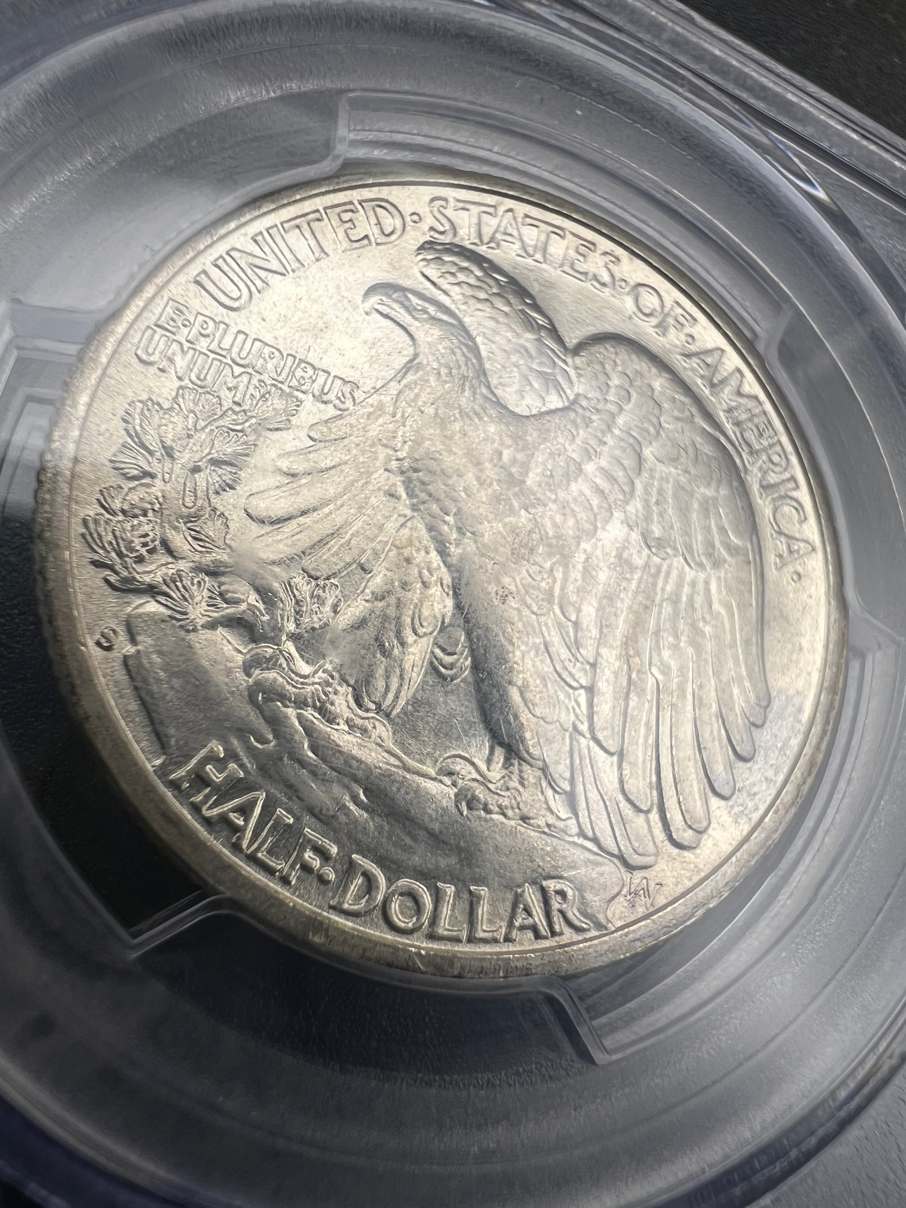 1943-S MS64 Walking Liberty Half Dollar PCGS