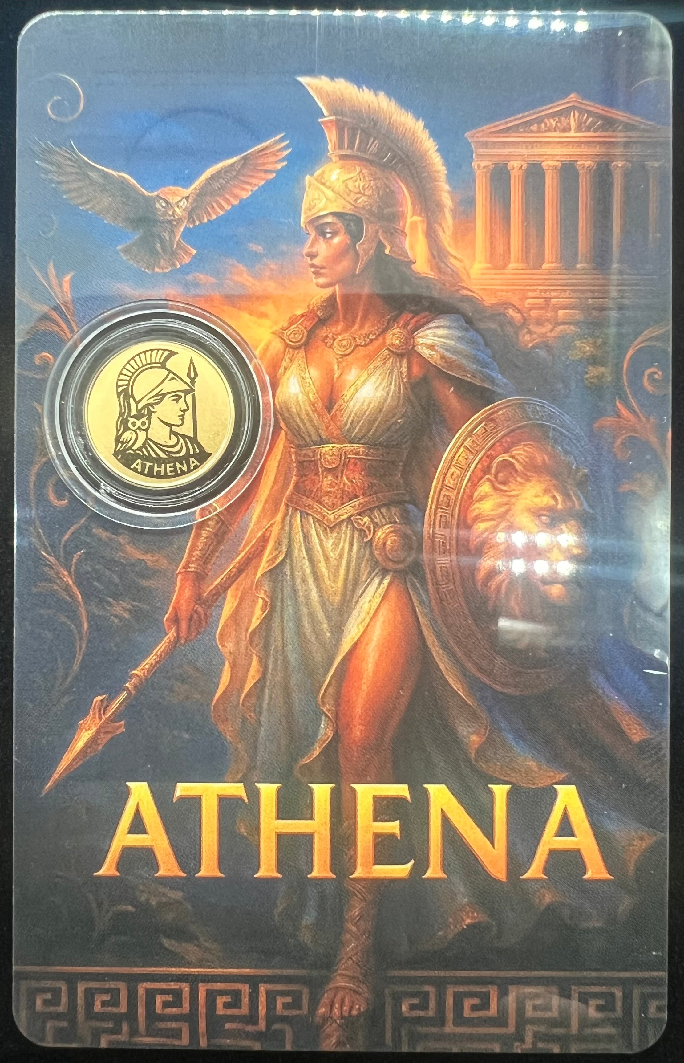 Athena Gold 1/1000 2026 Niue 50c