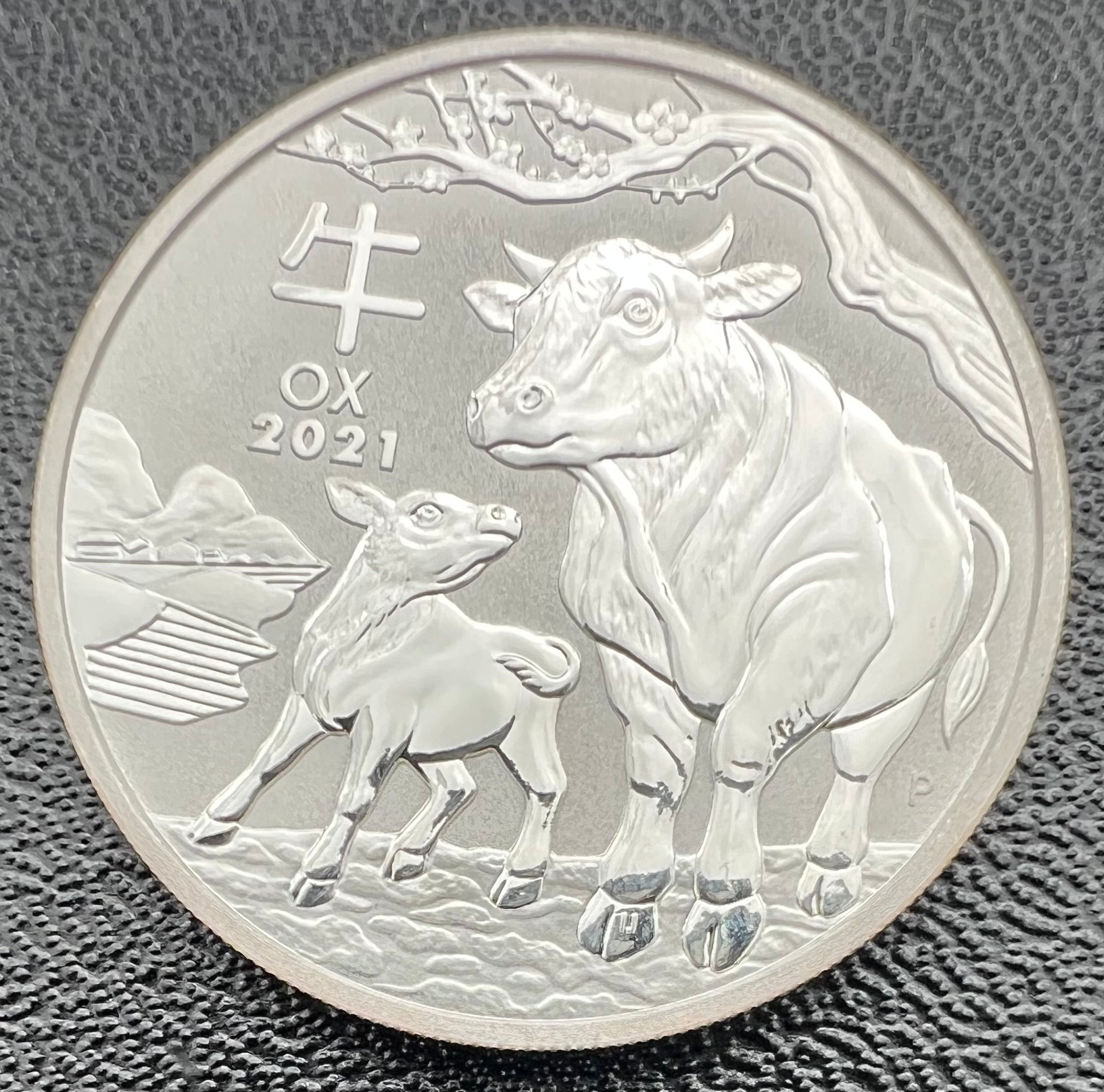 2021 Year Of The Ox 1oz Silver Australia