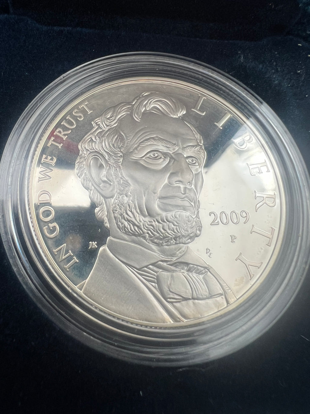 2009 Abraham Lincoln Proof 90% Silver Dollar