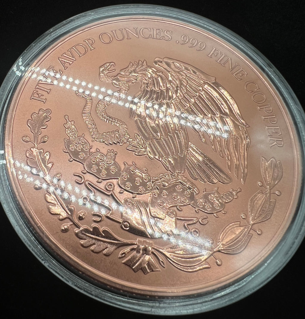 5oz Copper Mexico Libertad 2024