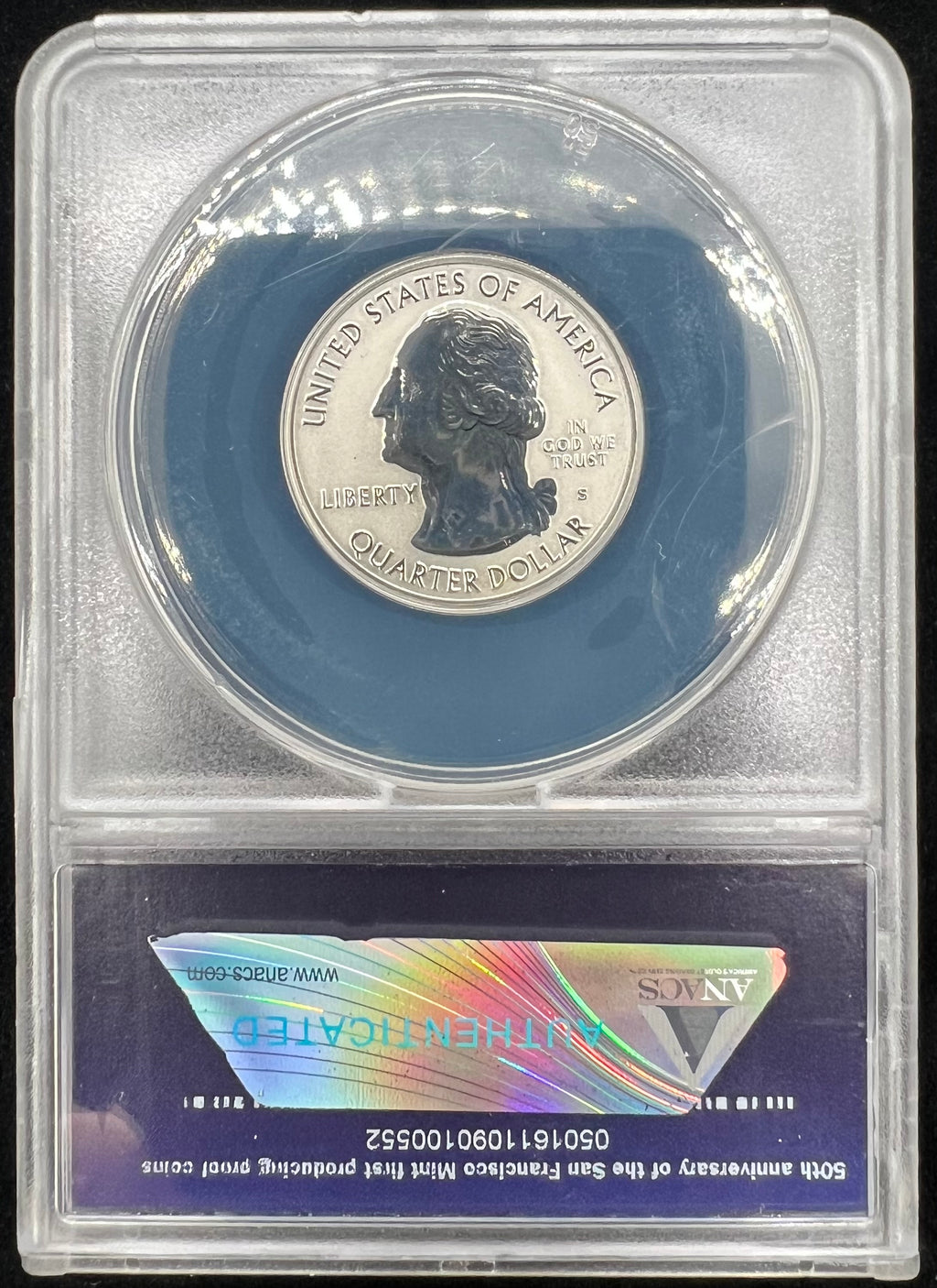 2018-S Silver RP70 DCAM Michigan Denver Release First Strike Reverse Proof ANACS