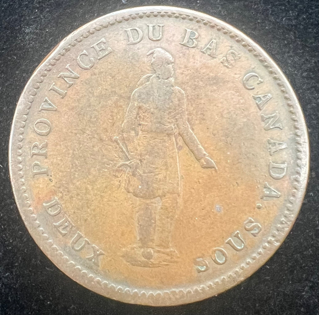 1837 1 Penny Lower Canada Bank Token
