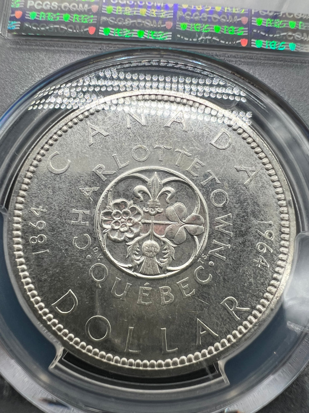 1964 MS62 Canada Silver Dollar PCGS