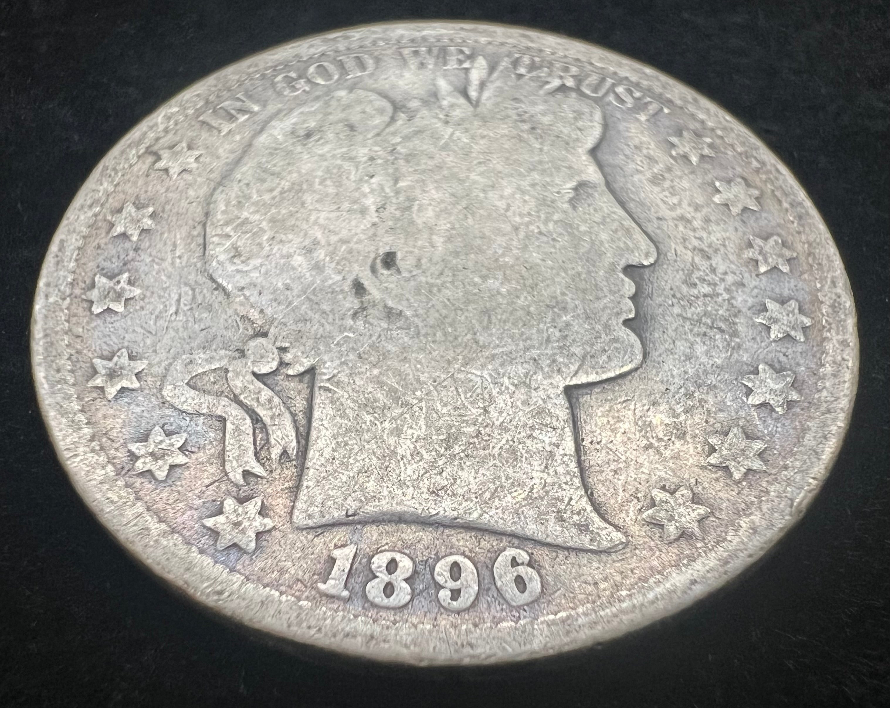 1896 Barber Half Dollar